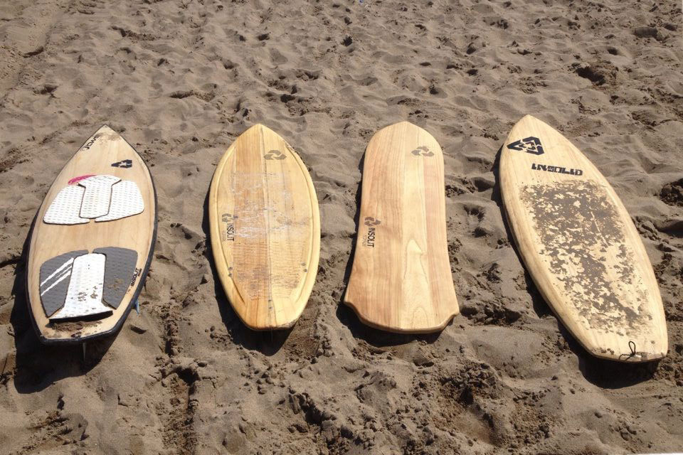 Pranchas de surf feitas com Paulownia